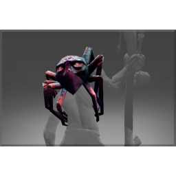 Corrupted Spider Shoulders of Purple Nightmare