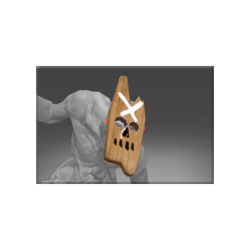 free dota2 item Autographed Wooden Fetish Mask