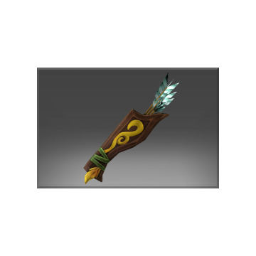 free dota2 item Autographed Gilded Falcon Quiver