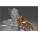 Inscribed Featherswing Pauldron