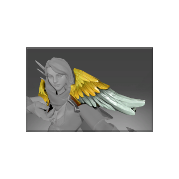 free dota2 item Autographed Gilded Falcon Wings