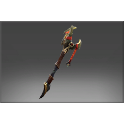 Inscribed Staff of the Wailing Inferno