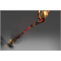 Inscribed Staff of the Spiteful Djinn