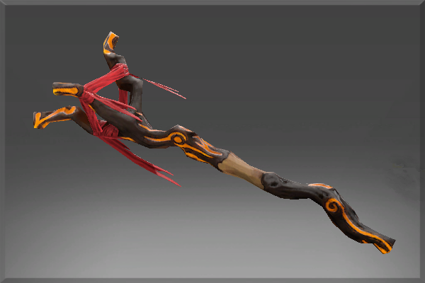 Inscribed Staff of Infernal Chaos