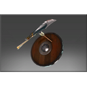 Autographed Salvaged Sword and Board