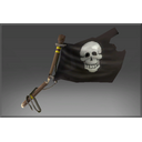 Autographed Pirate Slayer's Black Flag