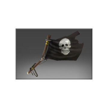 free dota2 item Autographed Pirate Slayer's Black Flag