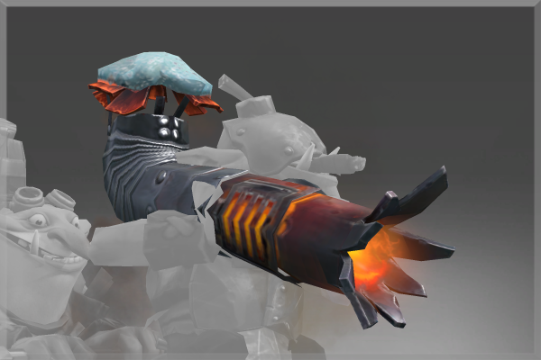 Unusual Powdersled Rookery Cannon