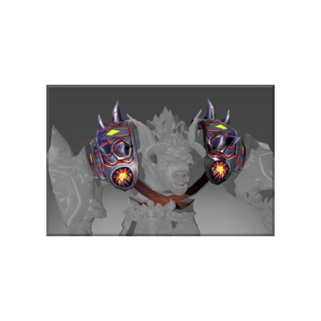 free dota2 item Cursed Roshan Hunter Back