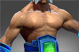 Inscribed Thundergod's Bare Chest