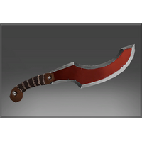 Inscribed Blade of the Crimson Cut-throat