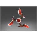 Cursed Shuriken of the Crimson Cut-throat