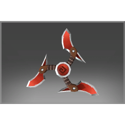 Cursed Shuriken of the Crimson Cut-throat