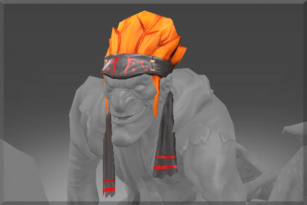 Auspicious Flamestitched Suitings Bandana