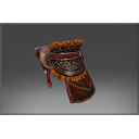 Inscribed Tassets of the Chimera's Rage