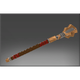 Autographed Red Dragon Mace
