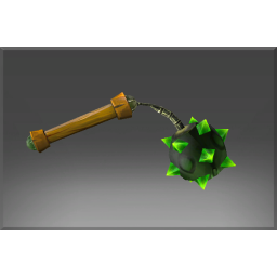 Inscribed Emerald Frenzy Flail