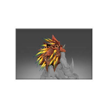 free dota2 item Frozen Heavy Barbed Back