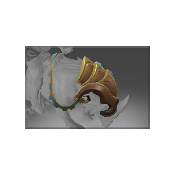 free dota2 item Auspicious Expired Thrice-Gemmed Barding of Sanurok