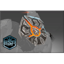 Autographed Shield of Burning Turmoil