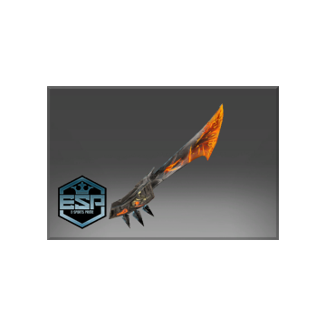 free dota2 item Inscribed Blade of Burning Turmoil