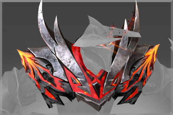 Inscribed Pauldrons of the Burning Nightmare