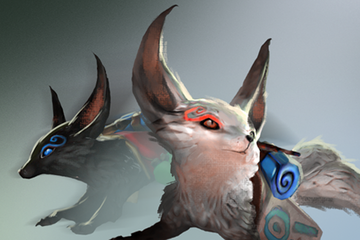 Unusual Jin and Yin Fox Spirits