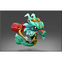 Frozen Little Green Jade Dragon