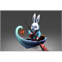 Inscribed Mei Nei the Jade Rabbit