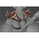 Autographed Spiked Pauldrons of the Conquering Tyrant