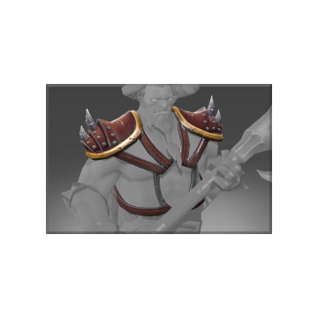 free dota2 item Autographed Spiked Pauldrons of the Conquering Tyrant