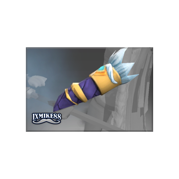 free dota2 item Autographed Wraps of the Glacier Duster