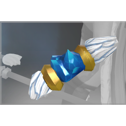 Corrupted Bracers of the Blueheart Sovereign