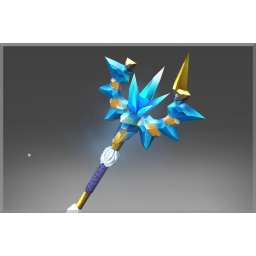 Inscribed Staff of the Blueheart Sovereign