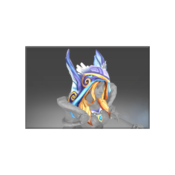 free dota2 item Inscribed Hood of the Frozen Feather