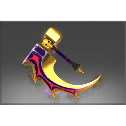 Corrupted Golden Offhand Basher of Mage Skulls