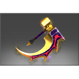 Inscribed Golden Basher of Mage Skulls