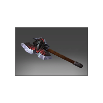 free dota2 item Autographed Axe of the Red Conqueror
