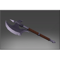 Inscribed Heavy Steel Axe