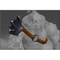 Inscribed Heavy Steel Shoulder