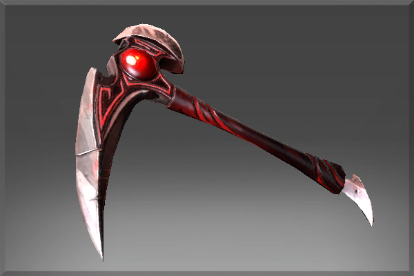 Auspicious Red Mist Reaper's Scythe