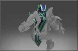 Inscribed Formed Alloy Apron