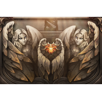 Inscribed Winged Guardian