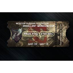 Excellent Moscow Cup Ticket