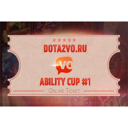 Dota2VO Ability Cup #1 Ticket