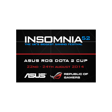 free dota2 item ASUS ROG Insomnia53 Dota 2 Cup
