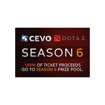 free dota2 item CEVO Season 6 Ticket