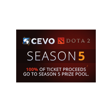 free dota2 item CEVO Season 5 Ticket
