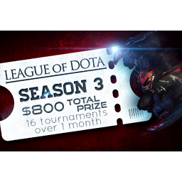 League of Dota Season 3 Ticket