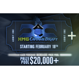 XMG Captains Draft Invitational Ticket - No Contribution